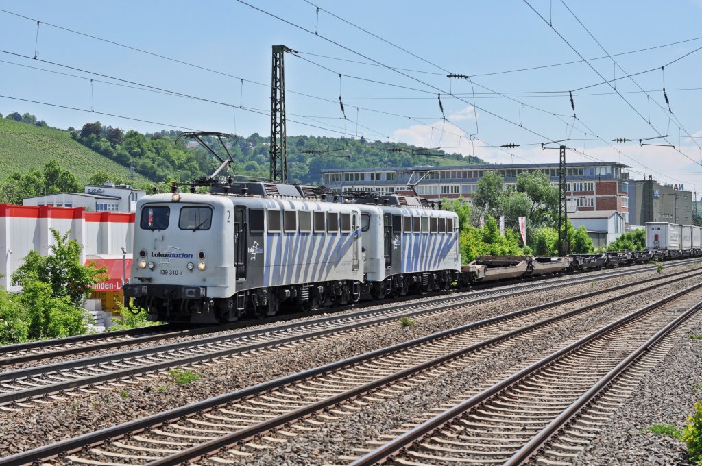  139 310 + 139 260  Stg - Untertrkheim  29.05.12