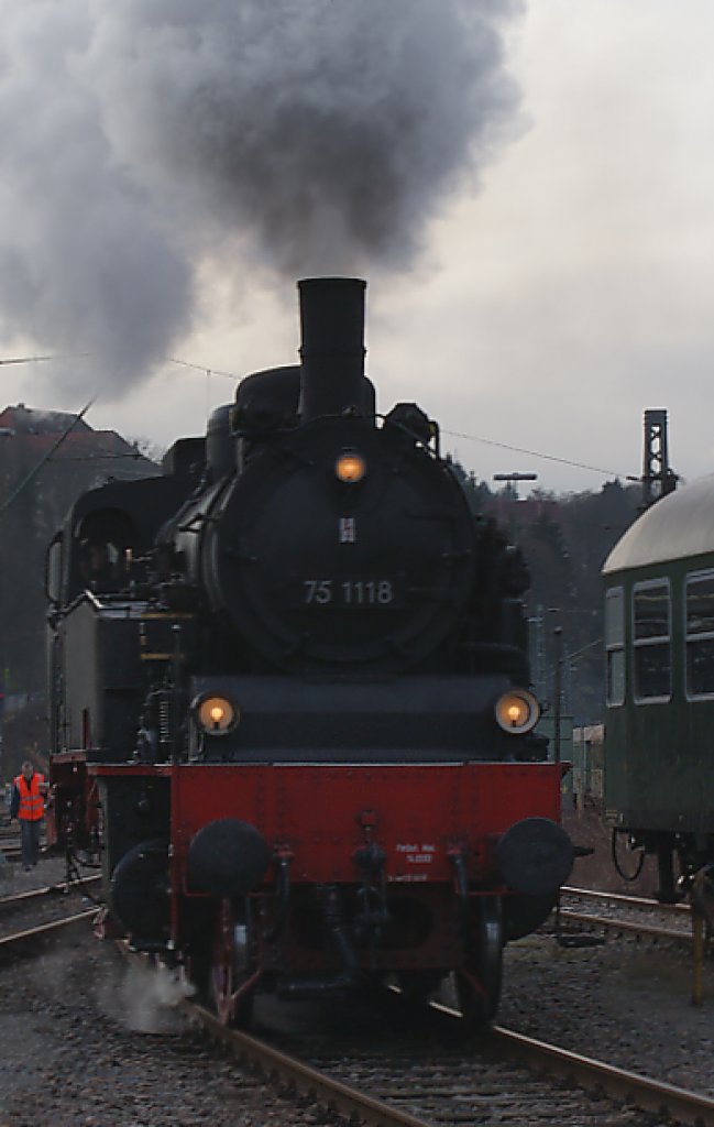 75 1118 der UEF in Rottweil bei den Dampftagen(28.11.und