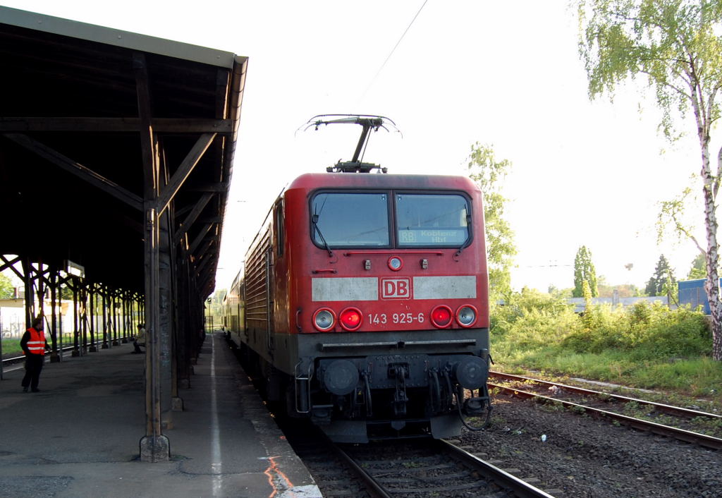 Oden: 143925-6 on the way back to Koblenz, this time