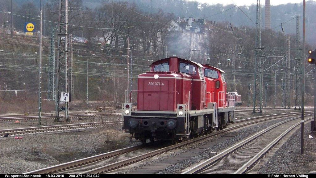 Wuppertal-Steinbeck 18.03.2010 290 371 + 294 042 (automatically translated, Powered