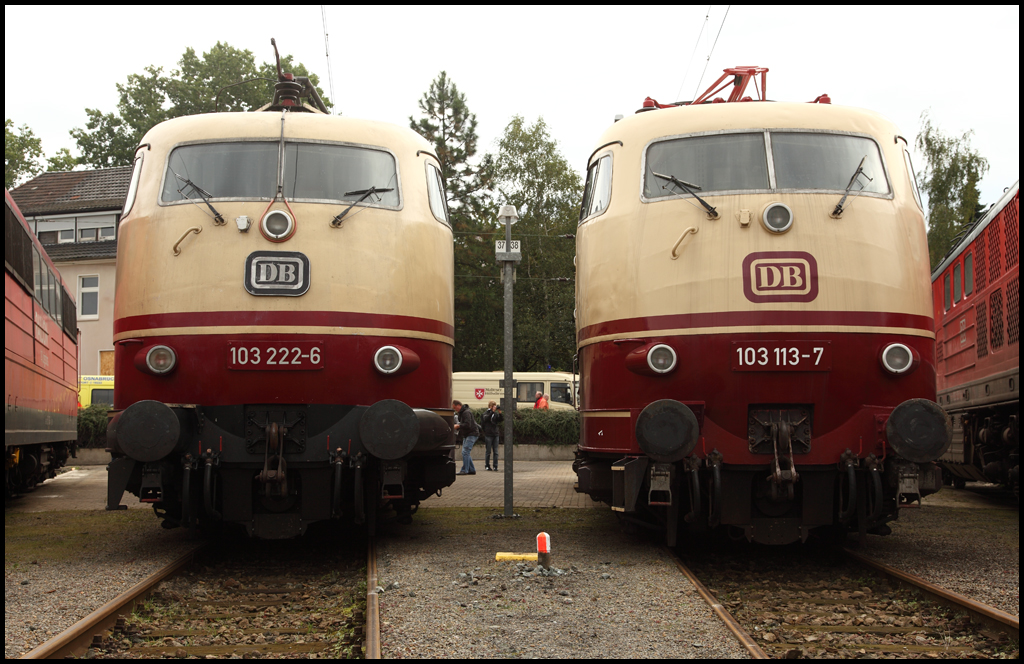 103 226 und 103 113 im BW Osnabrck.