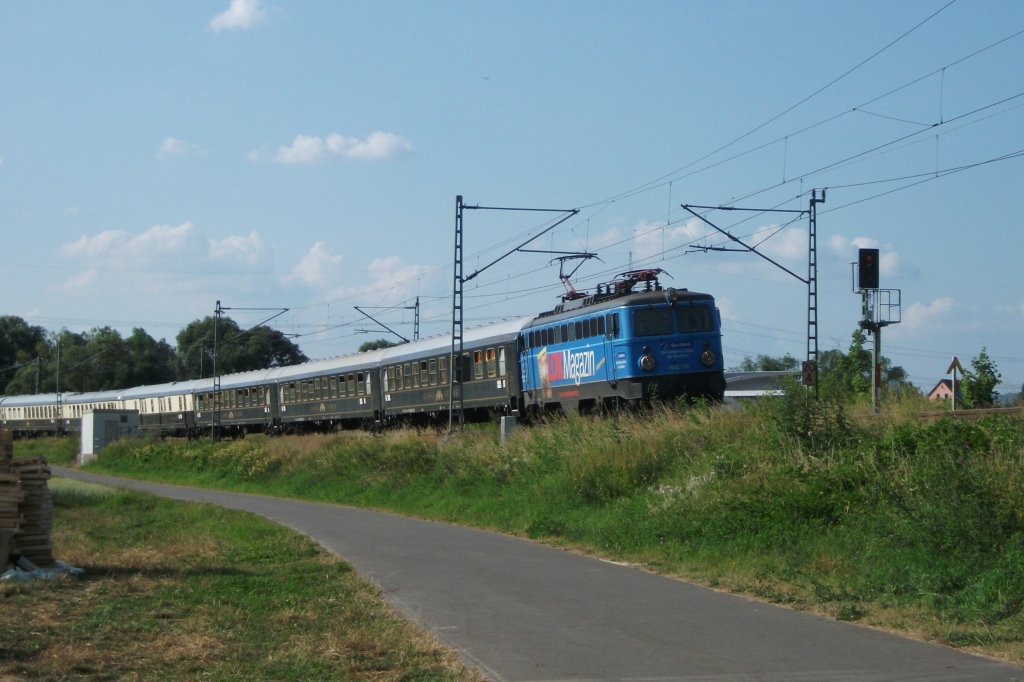 1042 520  Geramond  ist mit dem ClassicCourier am 18.Juli 2013 von Polen nach Mnchen bei Gundelsdorf Richtung Lichtenfels unterwegs.