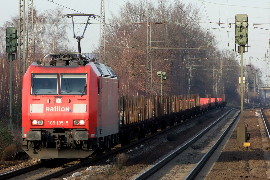 185 195-5 in Recklinghausen-S�d 27.1.2012  