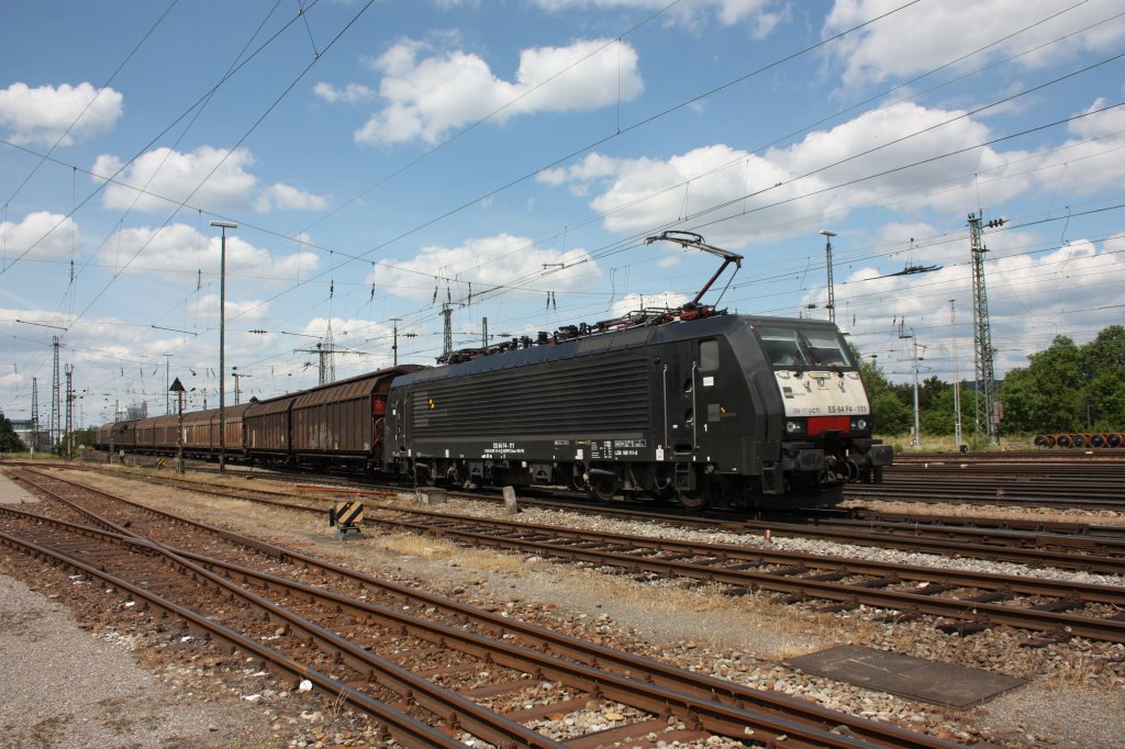 189 111 in Basel Badischer Bahnhof am 28.05.2011