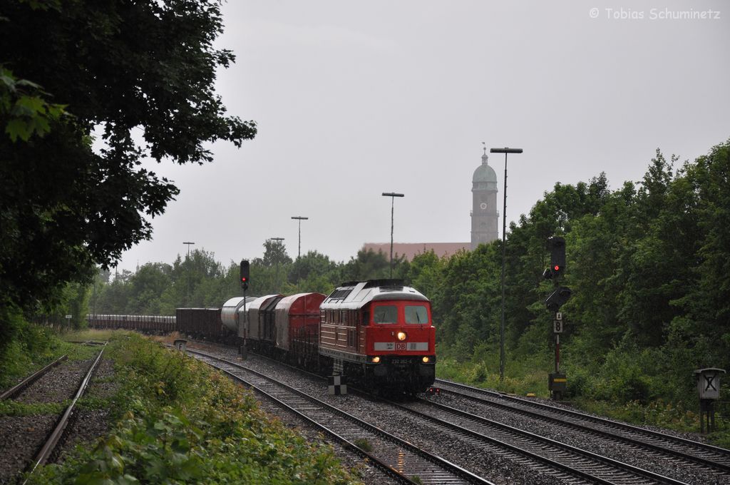 232 262 mit Zug 45330 am 08.06.2012 in Amberg