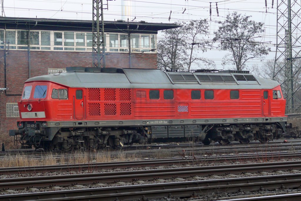 232 428-3 in Oberhausen-West 6.2.2010  