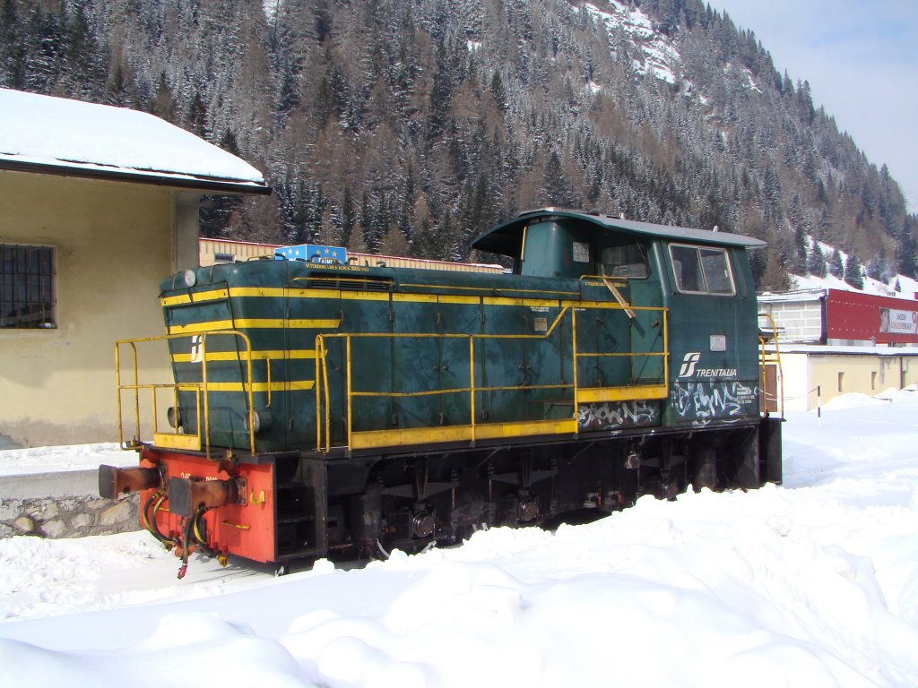 245-er Verschublok in Brenner .12.02.2010.  