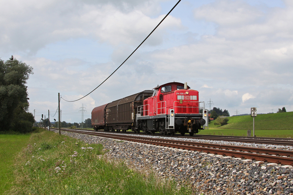 294 606 mit einer bergabe am 10.08.2011 bei Biessenhofen.