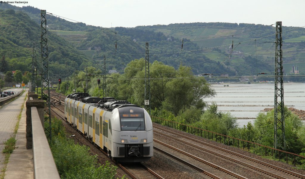 460 004-5 als MRB25351 (Koblenz Hbf-Mainz Hbf) in Niederheimbach 3.8.12