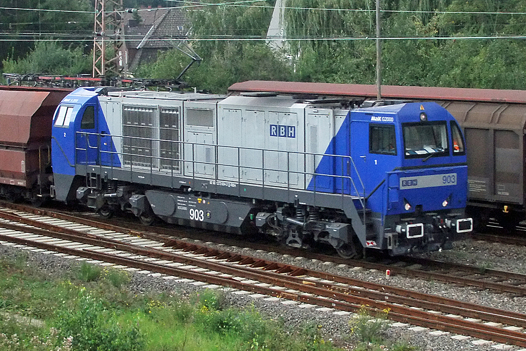 903 der RBH in Recklinghausen-Ost 25.8.2010 