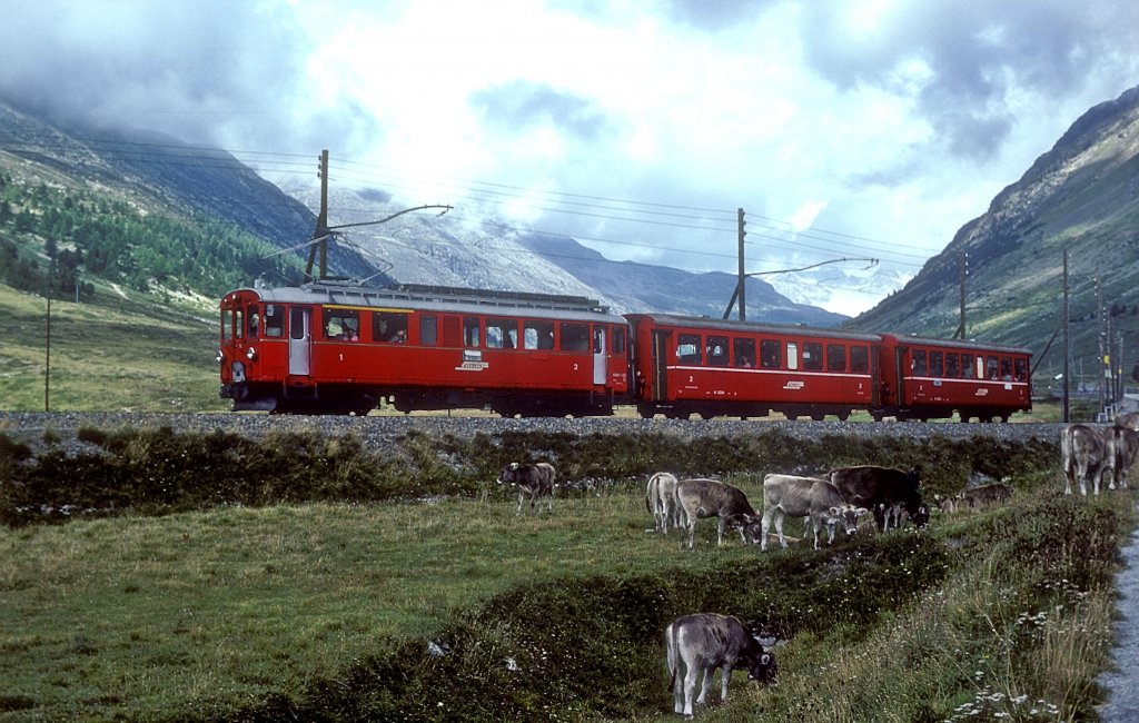 ABe 4/4 32  Bernina Lagalb  27.08.86 