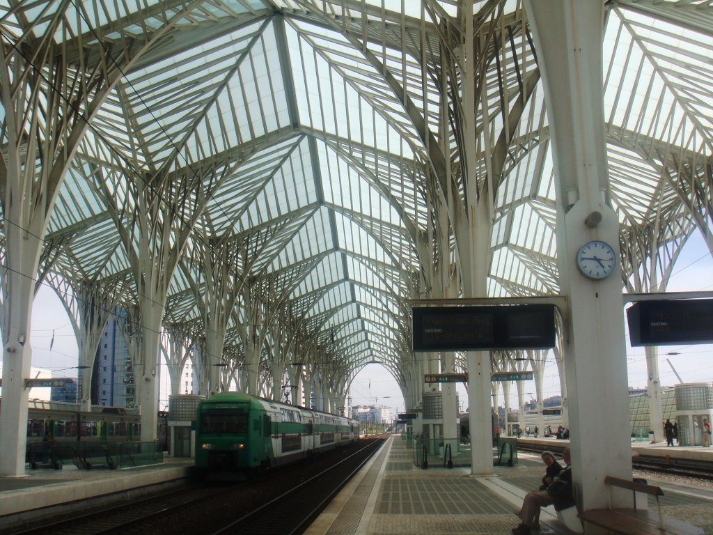 Bahnhof Oriente in Lissabon von Calatrava 