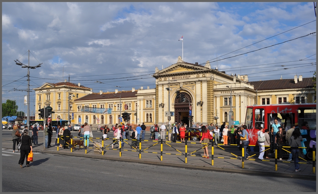 Bahnhof Belgrad Fotos Bahnbilder.de