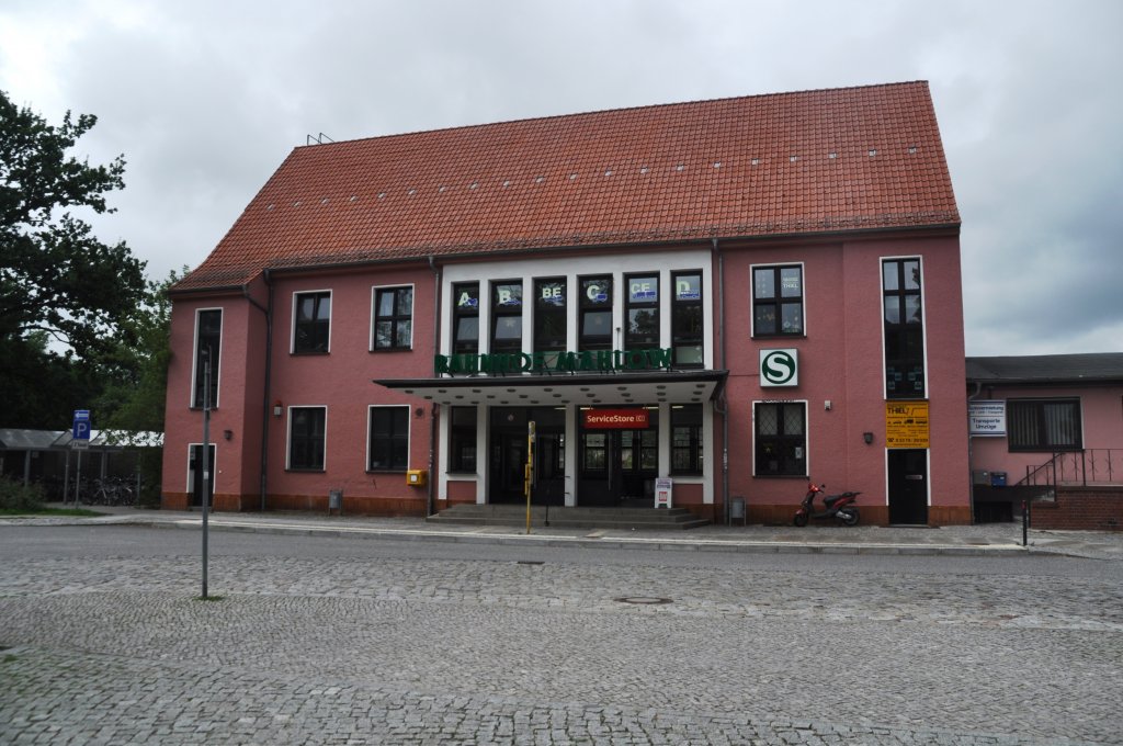 BLANKENFELDEMAHLOW (Landkreis TeltowFläming), 17.08.2010, SBahnhof