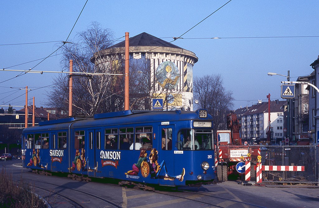 Bochum Tw 283, Ehrenfeld, 04.12.1987.