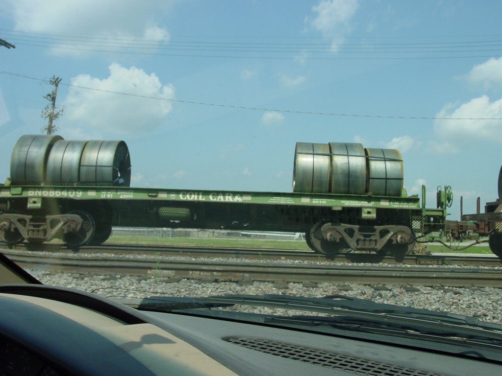 Burlington Northern Coil car  