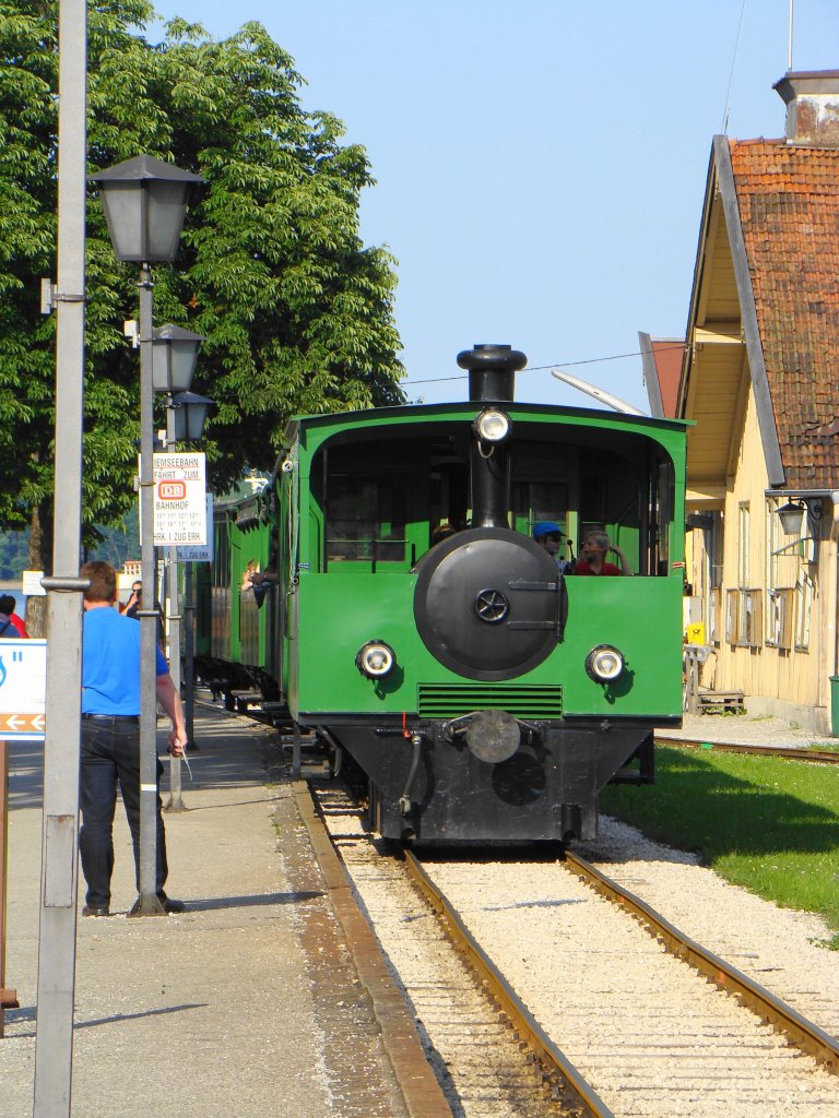 Chimseebahn in Prien. 06.06.2010 (automatically translated, Powered by Google) 