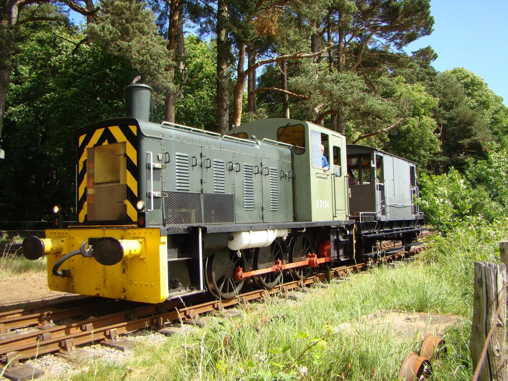 D 2134 bei Royal Deeside Railway in Banchory. 07.07.2010