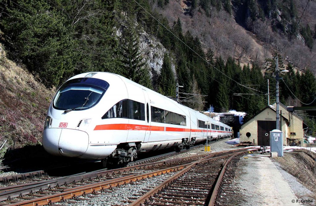 DB ICET 411 057 Zug "Innsbruck" als ICE 660 Wien