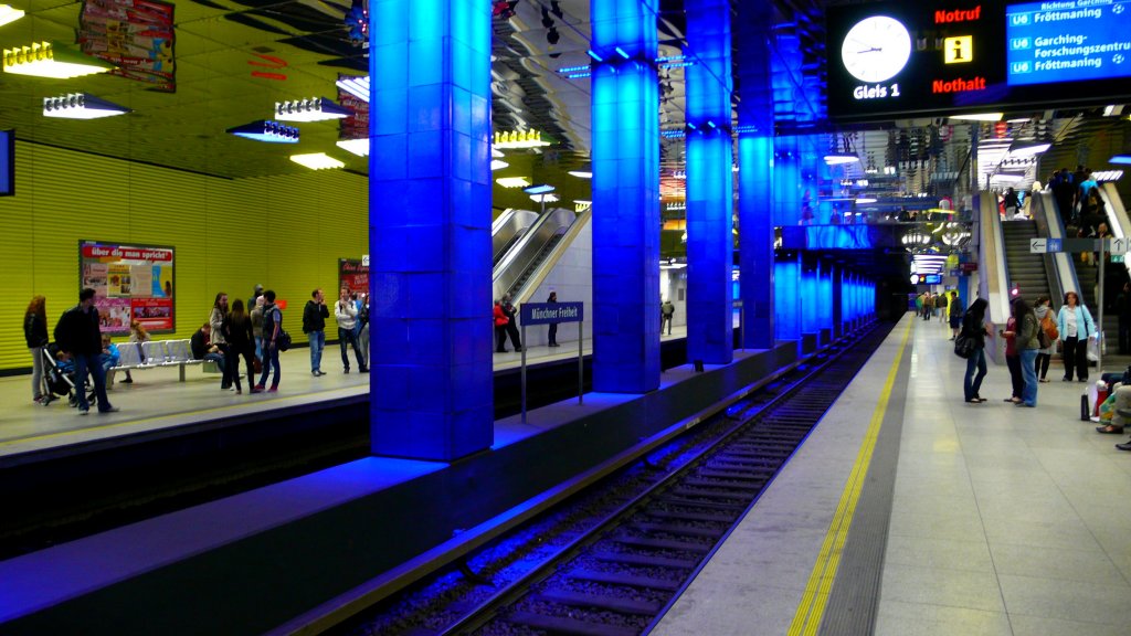 UBahn München (Stationen) Fotos Bahnbilder.de