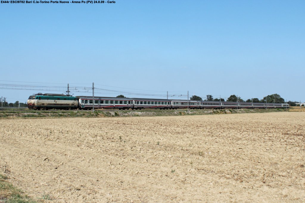 E444r mit EurostarCity Bari-Torino  