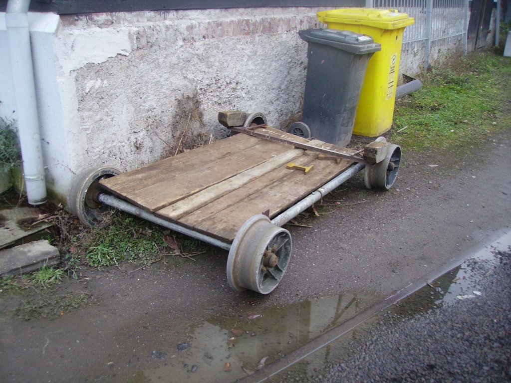 Ein Drasinen Flachwagen der Brohltalbahn  