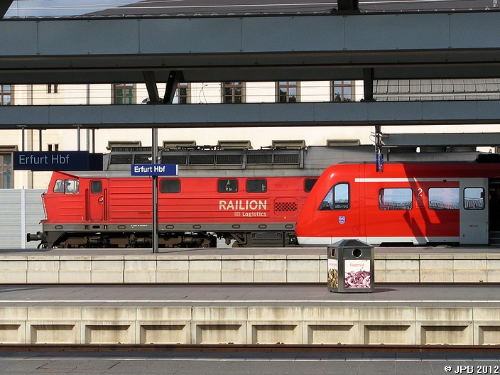 Erfurt Hbf am 23.09.2011  