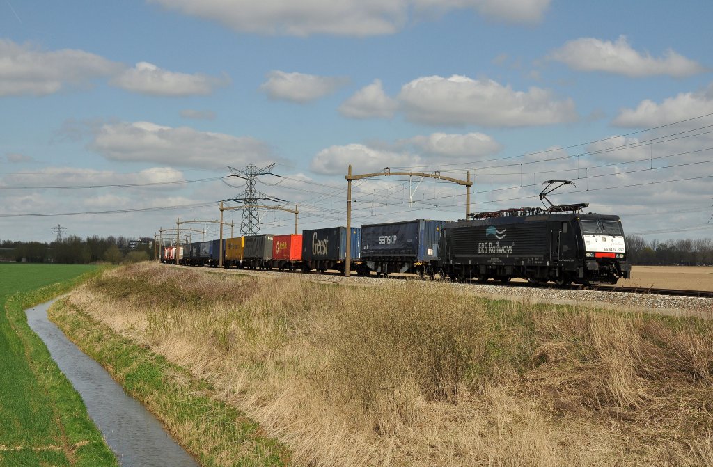 ERS Railways E189 097 Dordrecht Zuid 10 April 2010