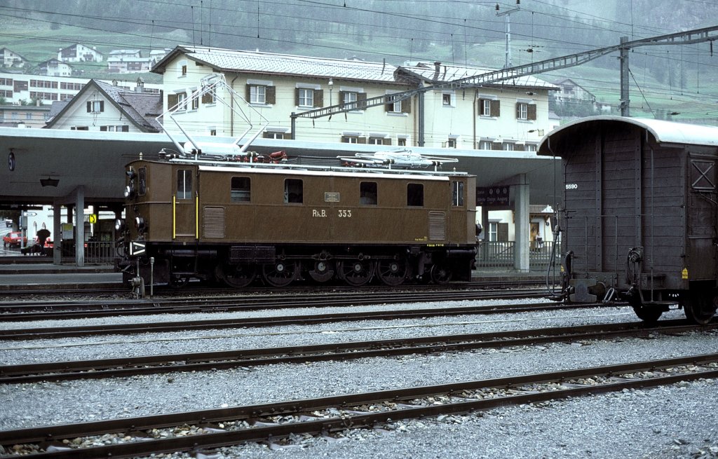 Ge 4 / 6 Samedan 24.08.86 (automatically translated, Powered by