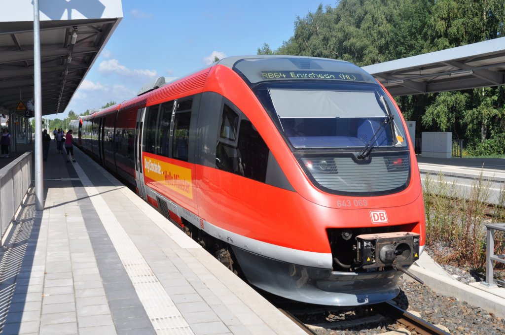 Gronau/Westf., 23.07.2010, RB64 nach Enschede (NL), bestehend aus der vorderen