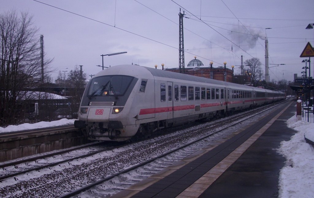 IC Steuerwagen in Uelzen (05.01.10)  
