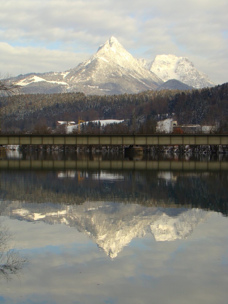 Innbrücke between Langkampfen and Kirchbichl.01.02.2010 (automatically translated, Powered by Google)
