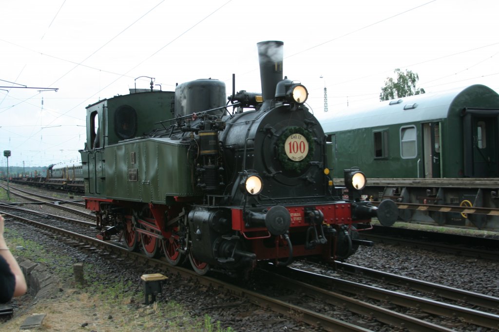 Lok 11 der Hohenzollerschen Landesbahn am 04.06.2011 im Eisenbahnmuseum Darmstadt-Kranichstein