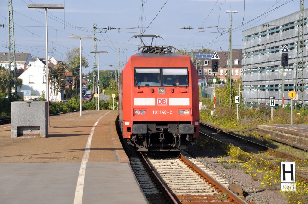 Rheine, 18.10.2010, 101 140-2 als IC 145 nach Szczecin Gł�wny