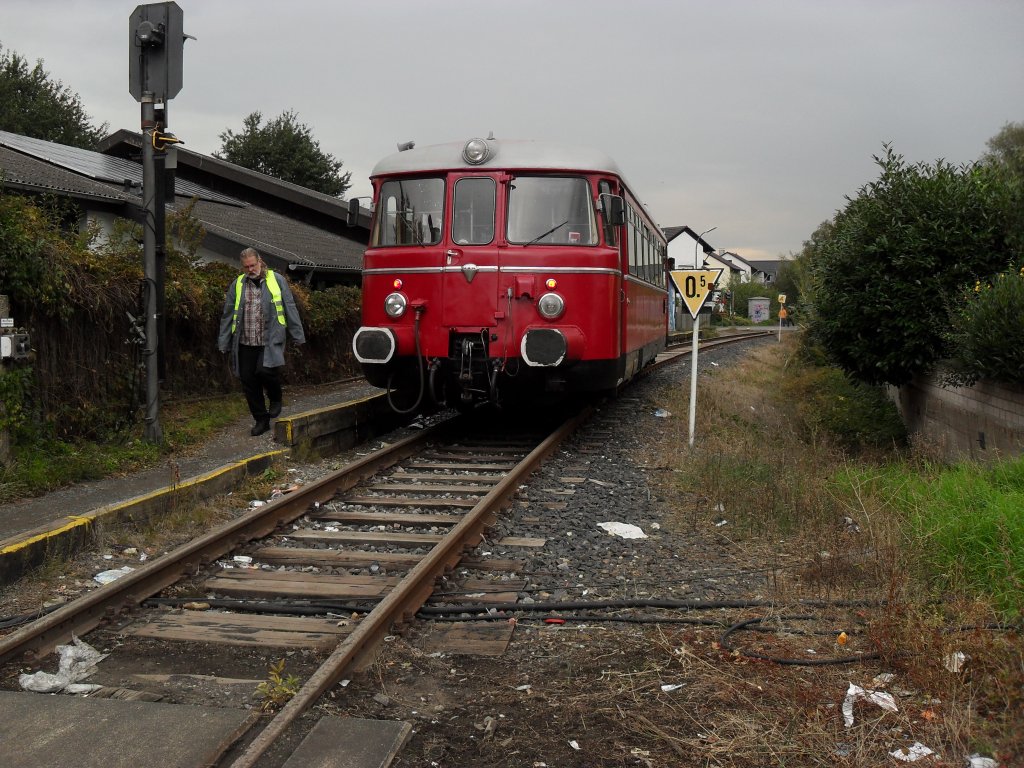 RSE MAN VT25 als RSE Express zwischen Beuel<>Ptzchen in Ptzchen im September 2010. Gru an das nette Personal der RSE