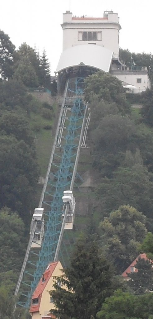 Schwebebahn Dresden mit Bergstation  