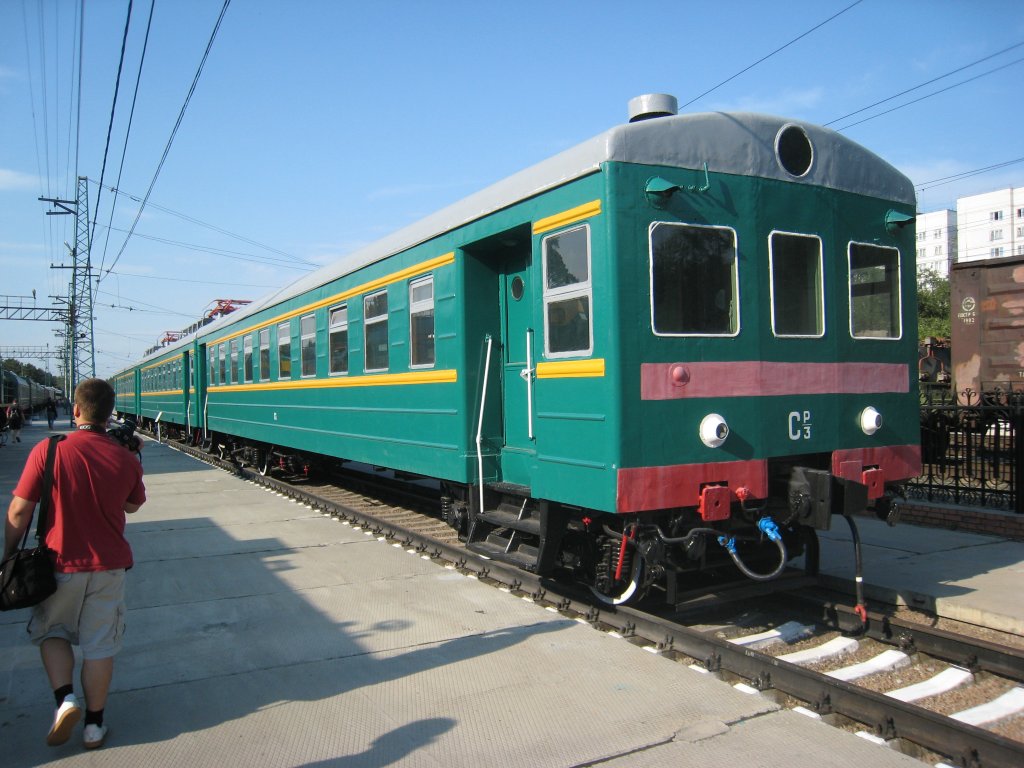 SR3 (?) im Eisenbahnmuseum Novosibirsk am 30.07.2008
