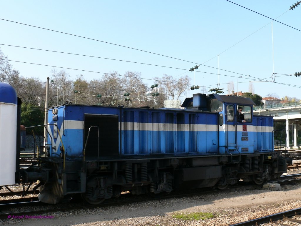 TCDD DH 9521 Die Reihe DH9500 ist die dieselhydraulische Variante der