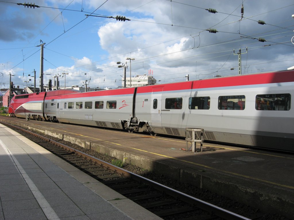 Thalys aufgenommen am 25.9.10 in Kln Hbf