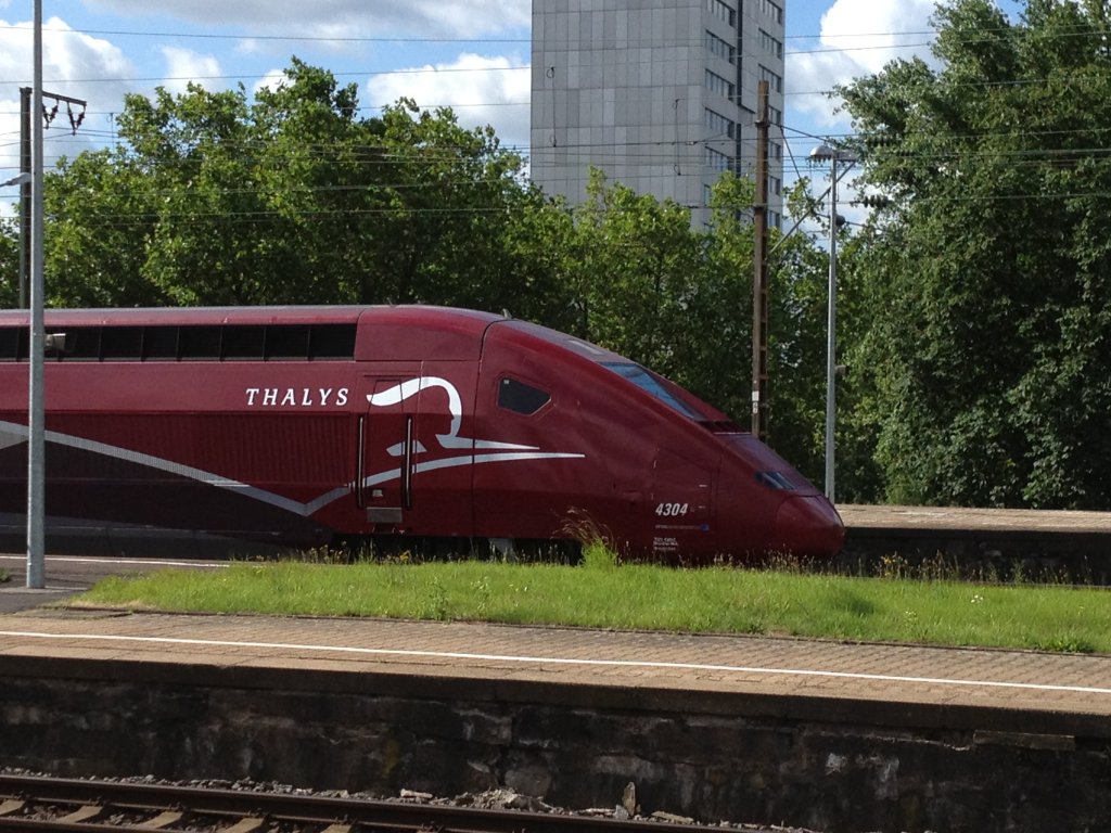 Thalys-Triebkopf, Kln Deutz, 09.06.2012