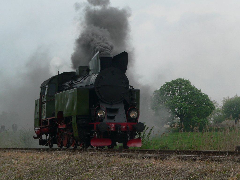 Tkt48-191 on 05/01/2010 in Wolsztyn. (automatically translated, Powered by Google)