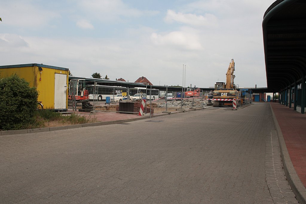 Umbau der Stadtbahnendpunktes Empelde, am 07.06.2011.