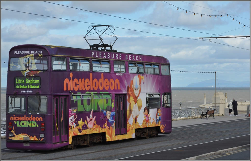 Unbekannter Wagen auf der Promenade in Blackpool. (09.08.2011)

