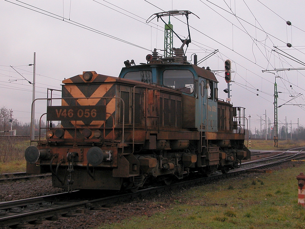 V46 056 am 10.Dezember 2007 in Celldmlk.