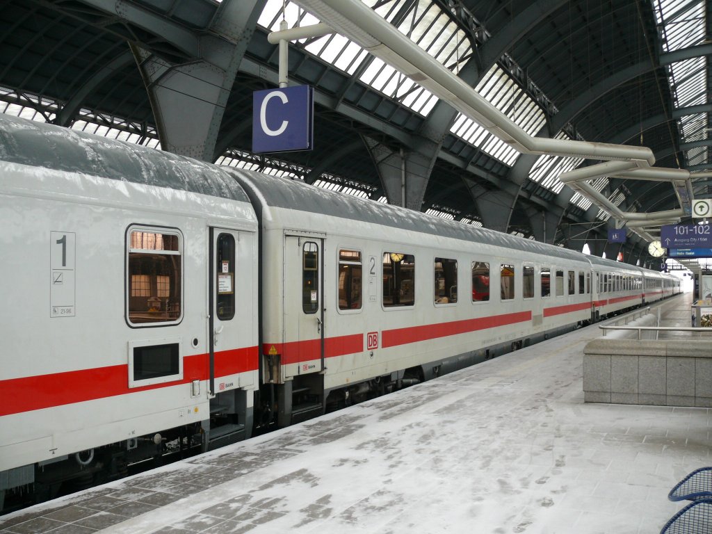 Wagen 10 im IC 1853 war ein deklassierter Avmz, gemühtlicher als die im