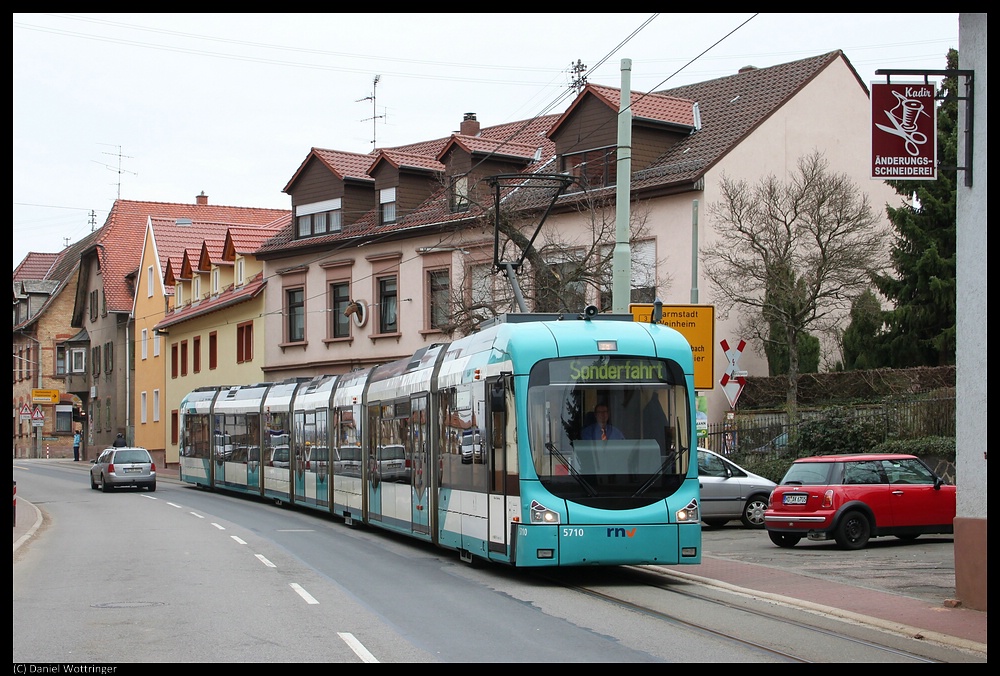 Wagen 5701 am 13. Mrz 2011 in Grosachsen.