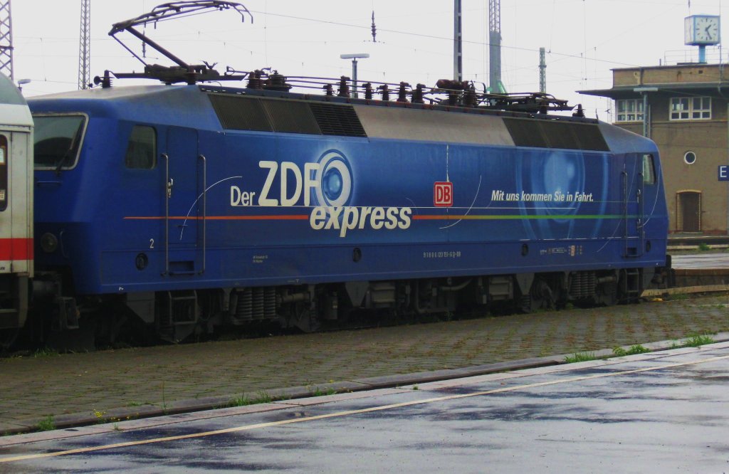 Wie es der Zufall wollte fuhr auch noch 120 151-6