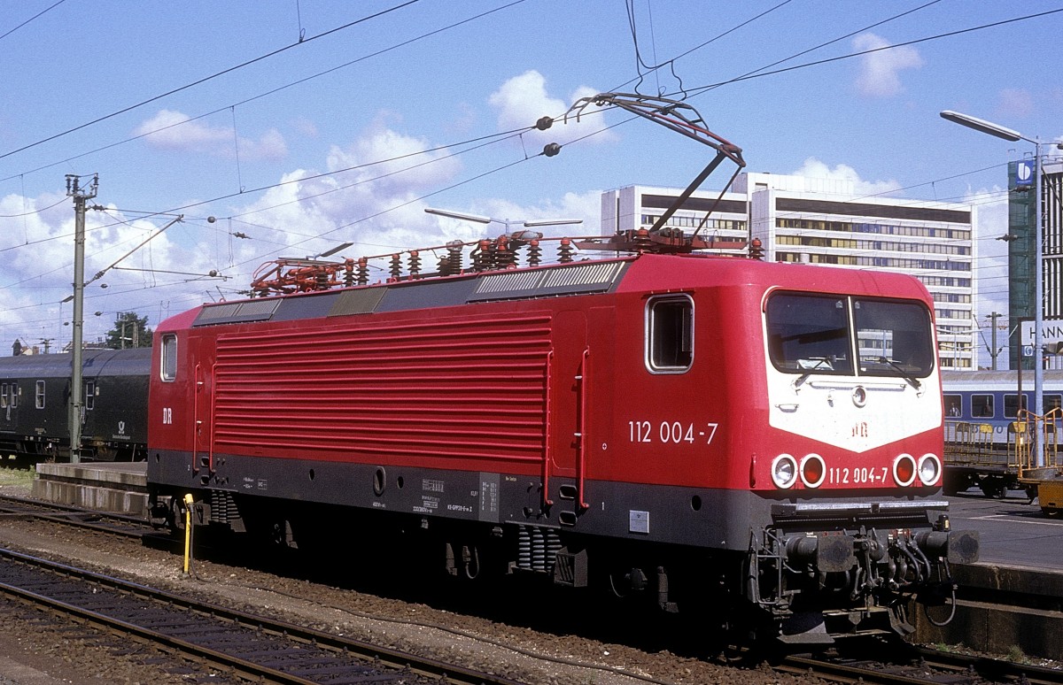  112 004  Hannover Hbf  xx.06.91