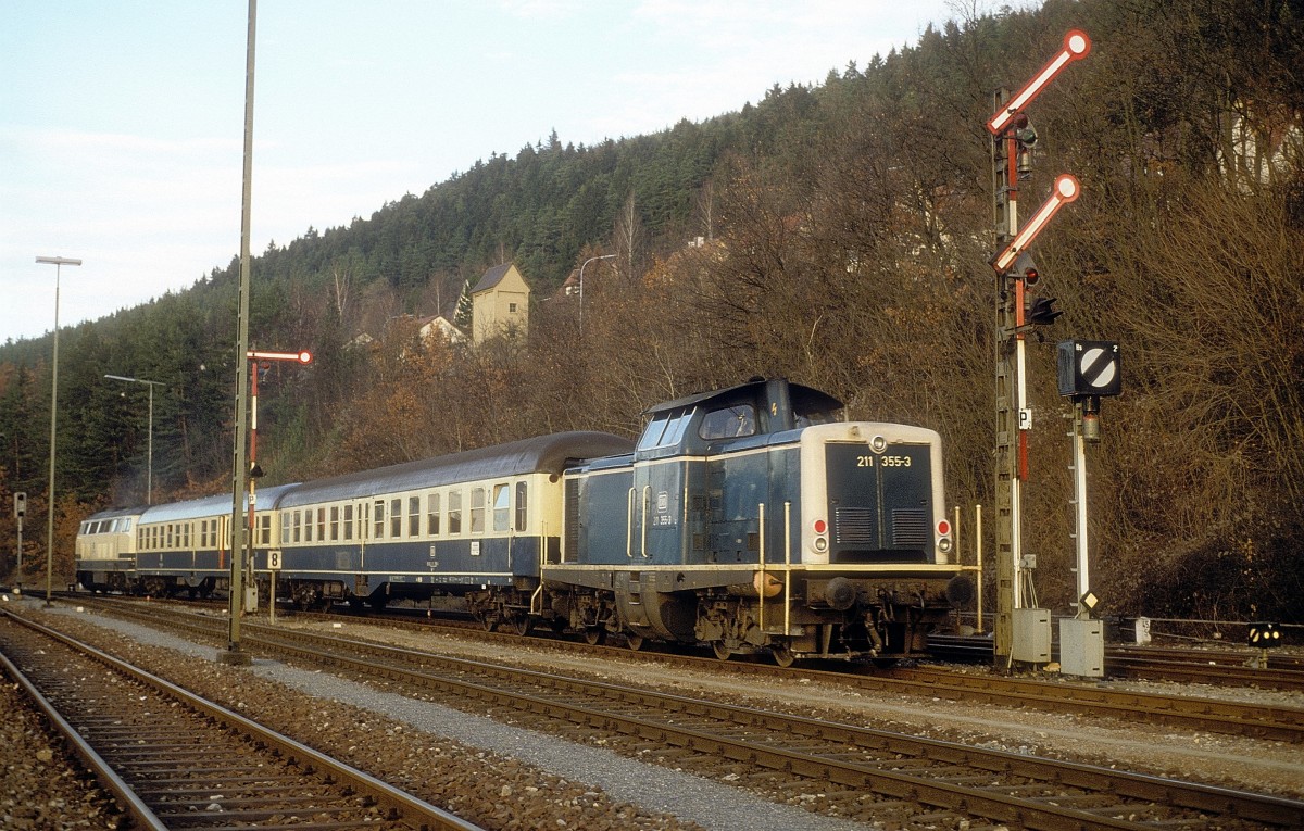   211 355 + 215 106  Nagold  29.12.87