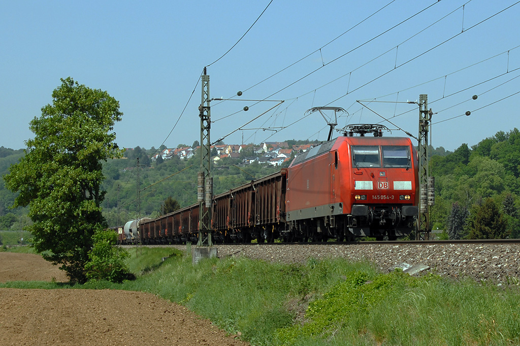 05.05.2018 Streckenabschnitt Uhingen 145 054-3